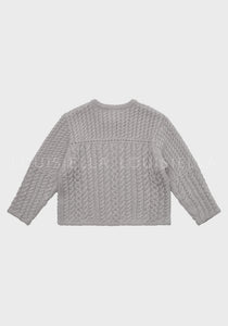 Benjamin Knit Cardigan Pale Blue
