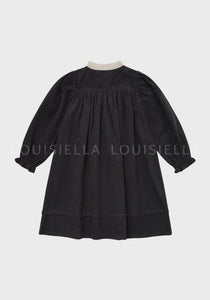 Noir Corduroy Dress