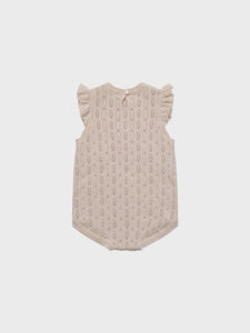 Baby Anneth Knit Romper Light Pink