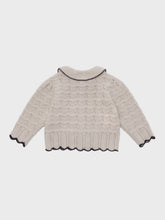 Load image into Gallery viewer, Baby Bretta Knit Cardigan Light Beige
