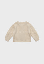 Load image into Gallery viewer, Baby Abbie Knit Cardigan Ivory
