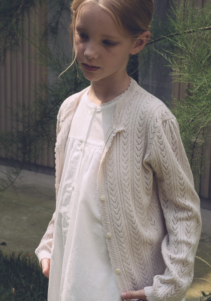 Kelsea Knit Cardigan Light Pink