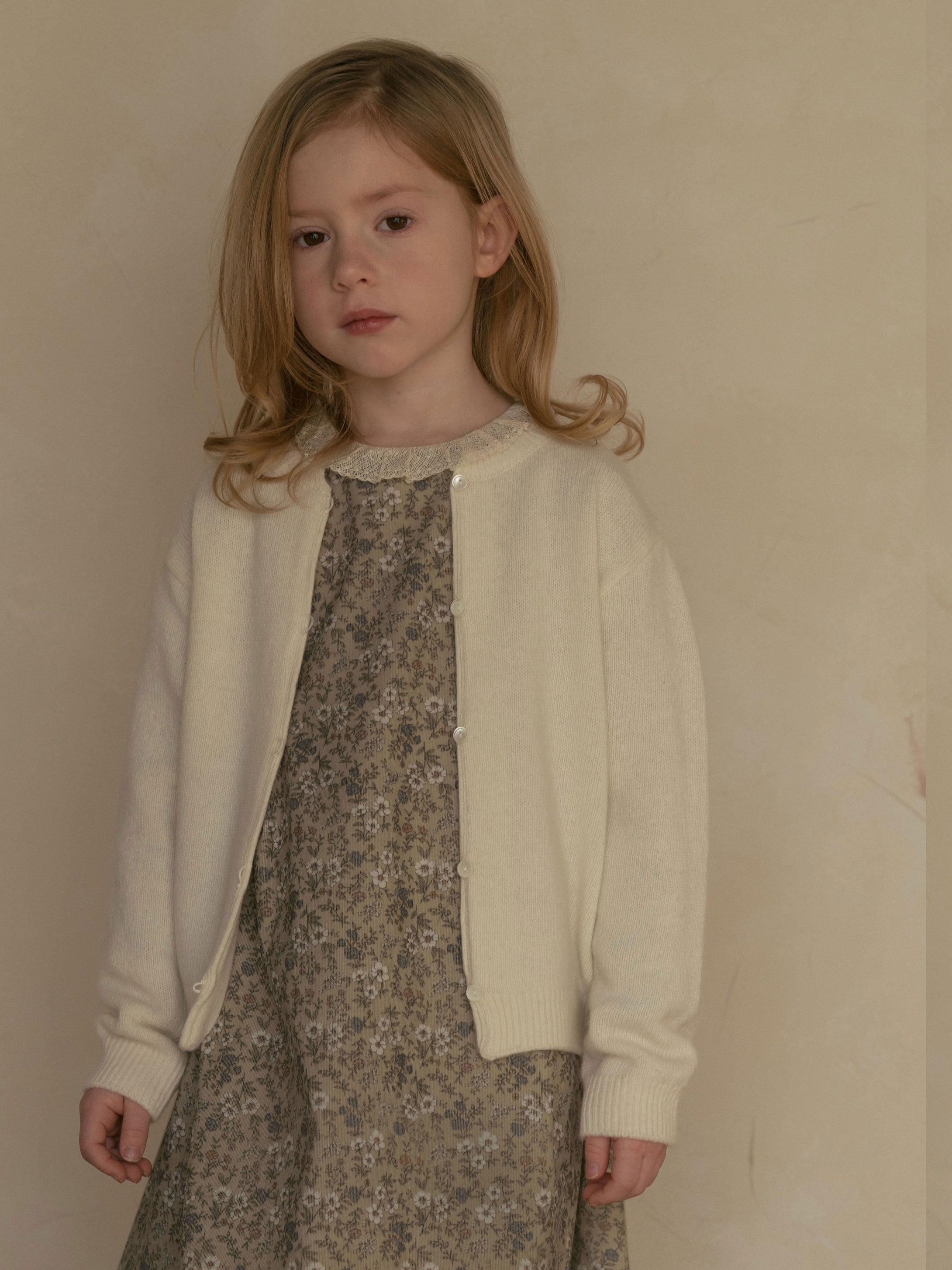 Laliel Knit Cardigan Ivory