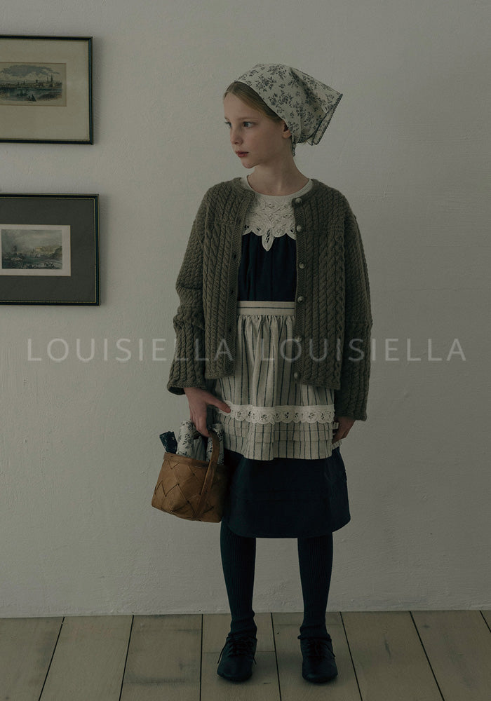 Benjamin Knit Cardigan Light Brown