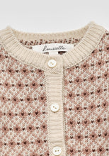 Load image into Gallery viewer, Baby Pletche Knit Cardigan Vintage Pink
