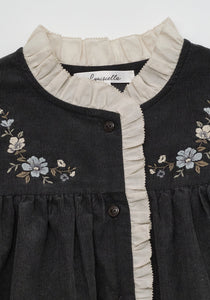 Noir Corduroy Dress