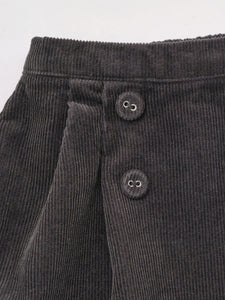 Baby Ever Corduroy Bloomer Charcoal
