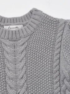Welly Knit Pullover Blue