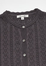 Load image into Gallery viewer, Roselia Knit Cardigan Charcoal

