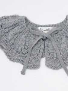 Libre Knit Collar Blue