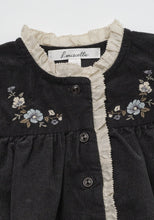Load image into Gallery viewer, Baby Noir Corduroy Romper
