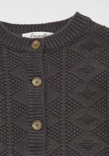 Load image into Gallery viewer, Terrine Knit Cardigan Charcoal
