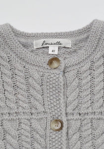 Benjamin Knit Cardigan Pale Blue