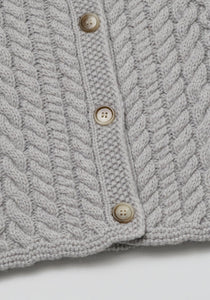 Benjamin Knit Cardigan Pale Blue
