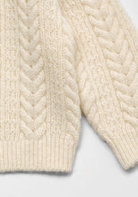 Load image into Gallery viewer, Baby Obrine Knit Cardigan Ivory
