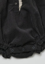 Load image into Gallery viewer, Baby Noir Corduroy Romper
