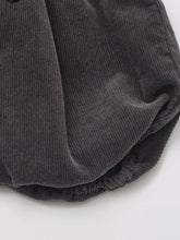 Load image into Gallery viewer, Baby Ever Corduroy Bloomer Charcoal
