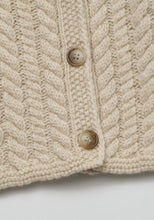 Load image into Gallery viewer, Baby Benjamin Knit Cardigan Light Beige

