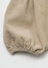 Load image into Gallery viewer, Baby Ganaelle Corduroy Bloomer Beige
