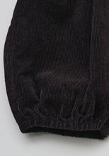 Load image into Gallery viewer, Baby Ganaelle Corduroy Bloomer Charcoal
