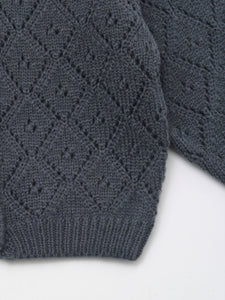 Baby Perry Knit Cardigan Navy