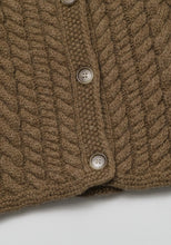 Load image into Gallery viewer, Benjamin Knit Cardigan Light Brown
