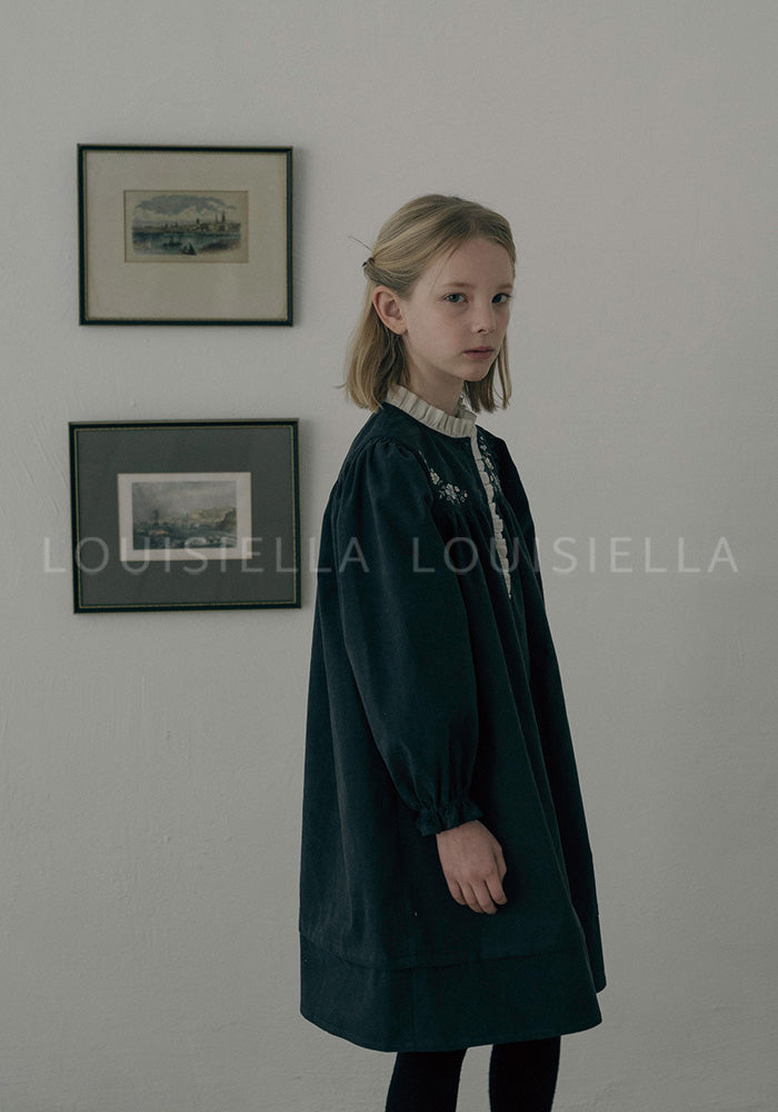 Noir Corduroy Dress