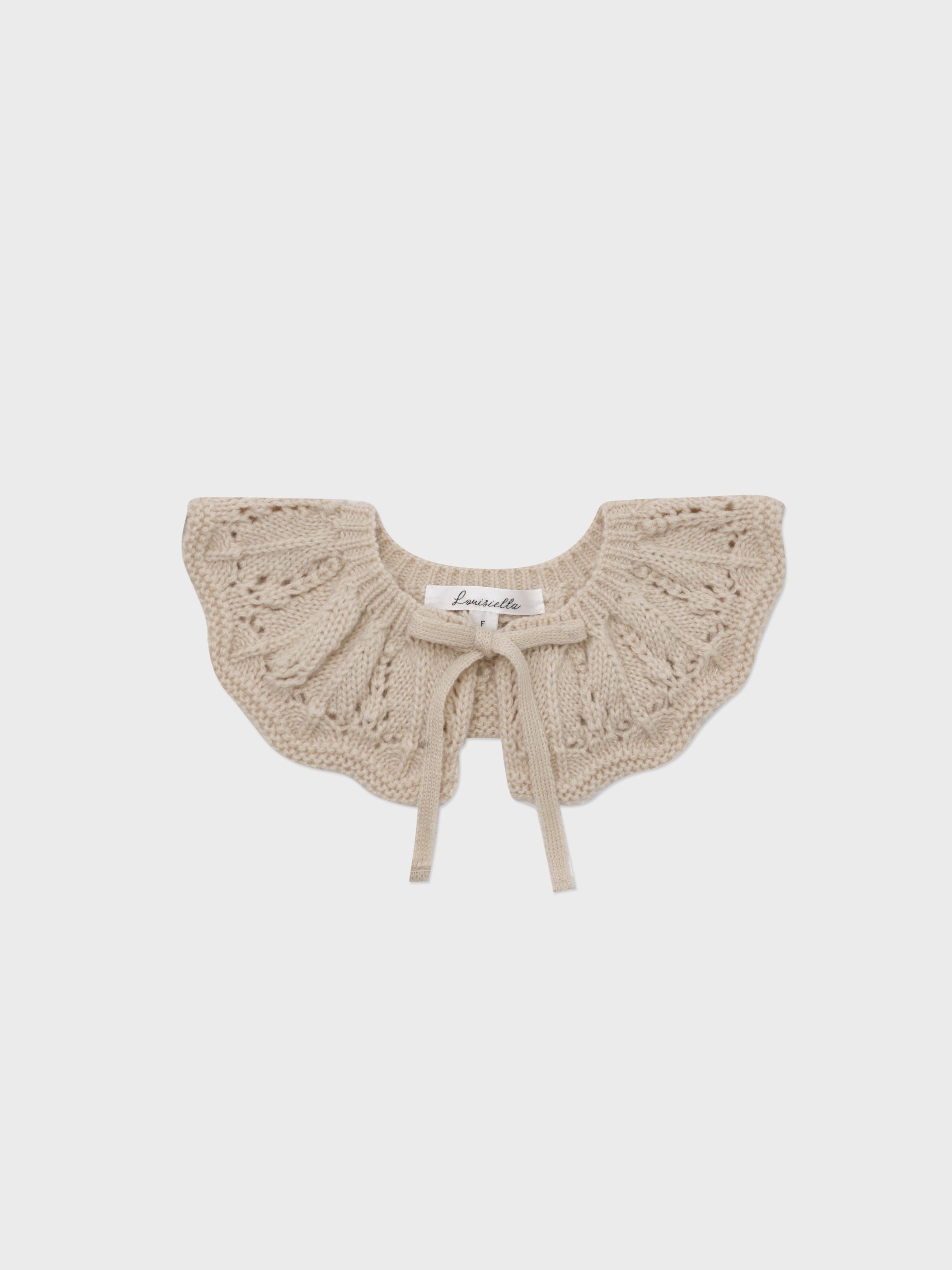 Libre Knit Collar Beige