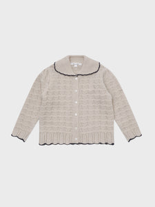 Bretta Knit Cardigan Light Beige