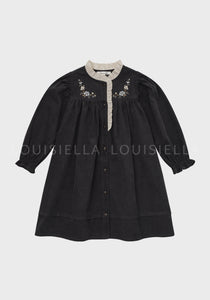 Noir Corduroy Dress