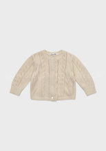 Load image into Gallery viewer, Baby Abbie Knit Cardigan Ivory
