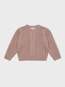 Welly Knit Pullover Indie Pink