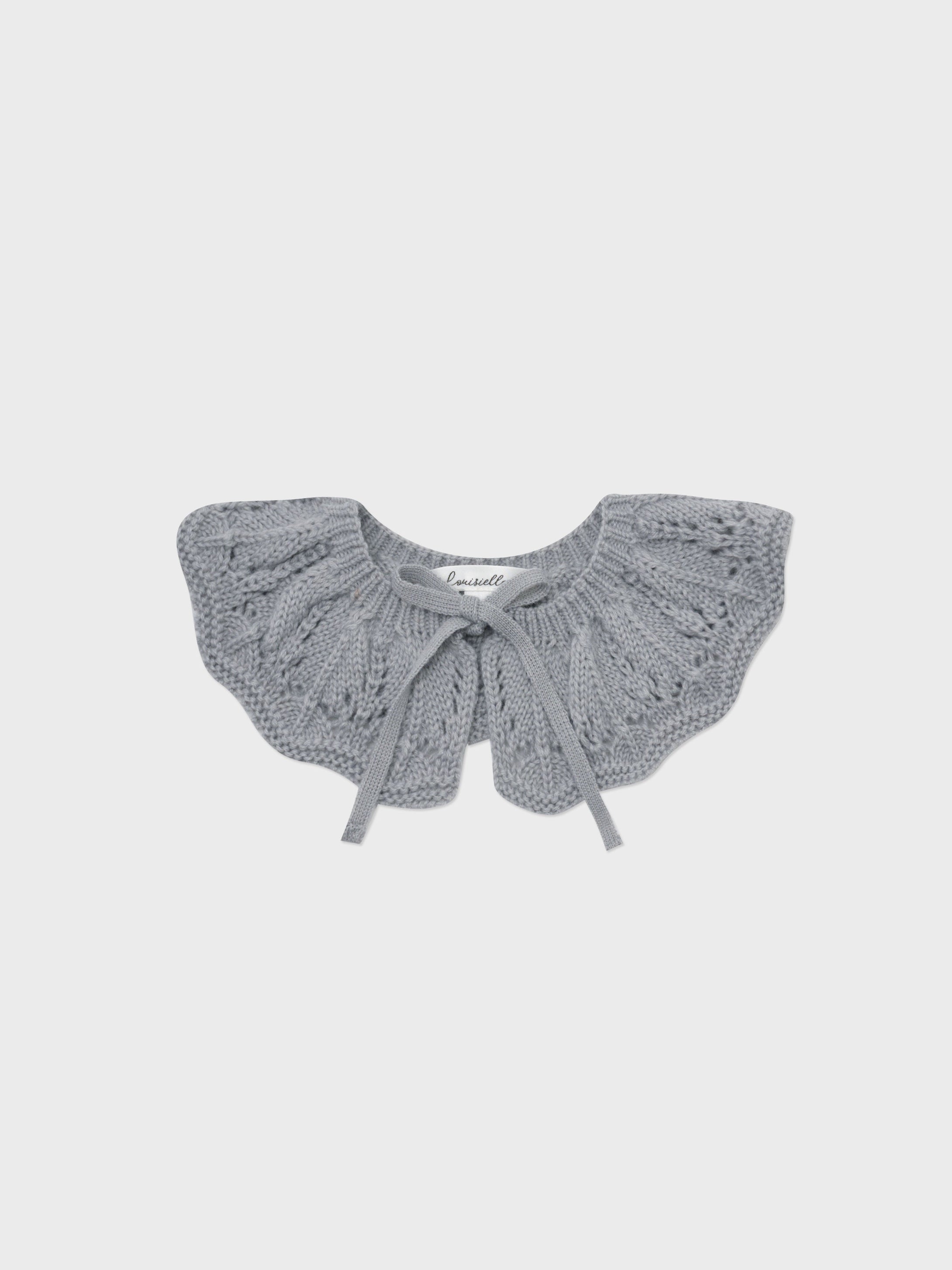 Libre Knit Collar Blue