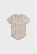 Load image into Gallery viewer, Baby Allisa Knit Romper Pink
