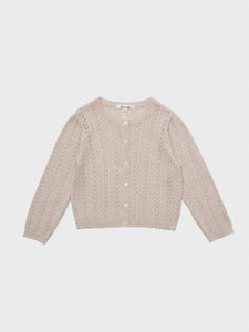 Kelsea Knit Cardigan Light Pink