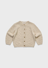 Load image into Gallery viewer, Terrine Knit Cardigan Oatmeal
