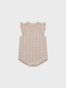 Baby Anneth Knit Romper Light Pink