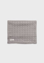Load image into Gallery viewer, Lacey Knit Blanket Blue
