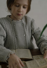 Load image into Gallery viewer, Obrine Knit Cardigan Pale Blue
