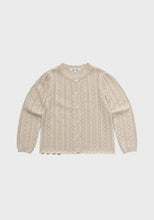 Load image into Gallery viewer, Roselia Knit Cardigan Light Beige
