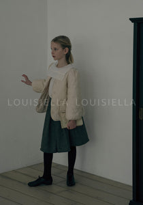 Adel Skirt Khaki Gray