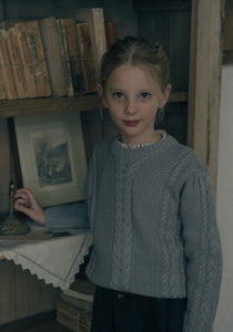 Welly Knit Pullover Blue