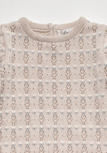 Load image into Gallery viewer, Baby Allisa Knit Romper Pink
