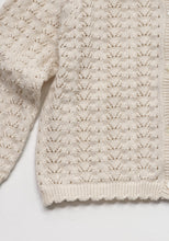 Load image into Gallery viewer, Baby Lavera Knit Cardigan Pale Beige

