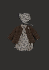 Baby Benjamin Knit Cardigan Light Brown