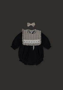Baby Noir Corduroy Romper