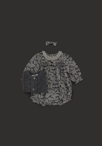 Baby Abbie Knit Cardigan Gray