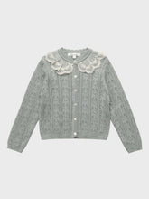 Load image into Gallery viewer, Radie Knit Cardigan - Blue Gray
