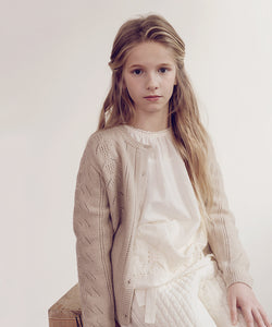 Rochella Knit Cardigan-Beige