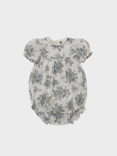 Load image into Gallery viewer, Baby Peony Romper - Grey
